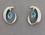 Joe Ebersol Jewelry - Earrings - 130 Blue Topaz